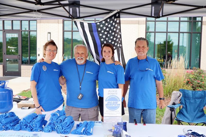 Nolensville Blue Watch are volunteers who help keep the community safe